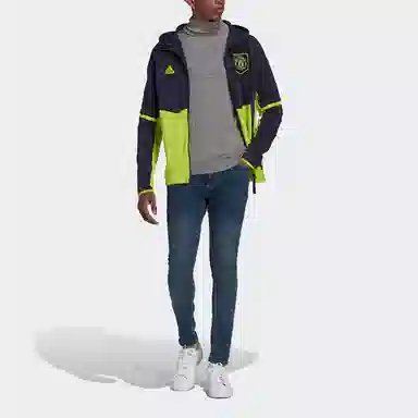 adidas Manchester United Hoodie Green