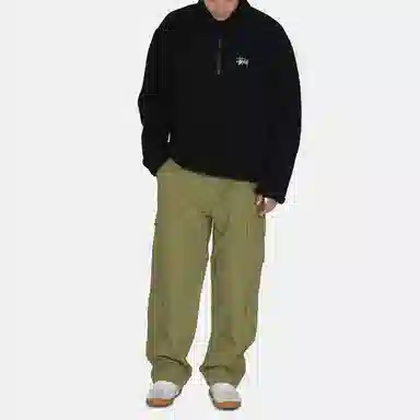 Stussy FW21 Half Zip Mock Neck