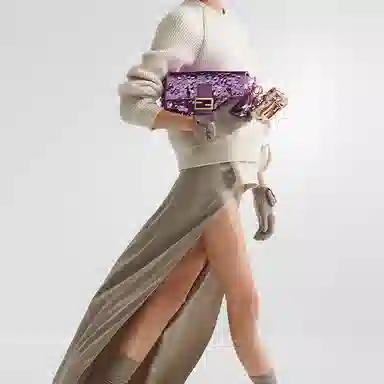 Fendi Baguette Purple