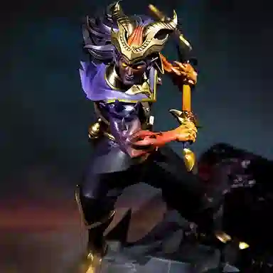 League of Legends Yasuo Darkbringer Statue