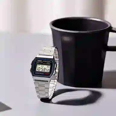 CASIO YOUTH 36.8*33.2mm A158WA-1