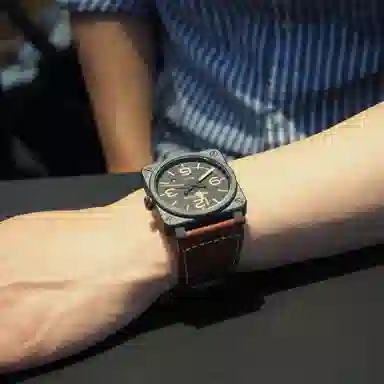 BELL ROSS 100 42mm BR0392-HERITAGE-CE