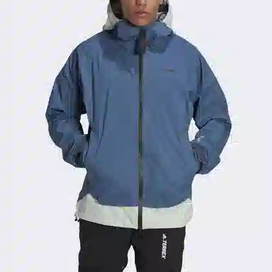 adidas Terrex Myshelter Gore-Tex Active Rain Jacket Blue