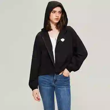 Ed Hardy Tiger Logo Short Jacket Black