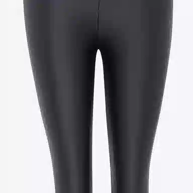 Saint Laurent SS23 Letter Knit Leggings Black