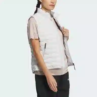 adidas Goose Down Woven Baffle Vest 800Logo