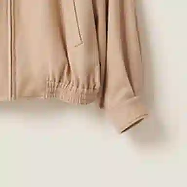 Miu Miu FW23 Logo Zip Jacket
