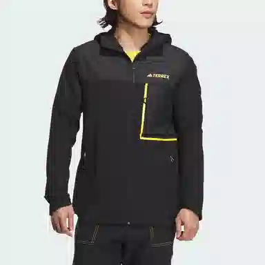 adidas x National Geographic Soft Shell Hoodie Black