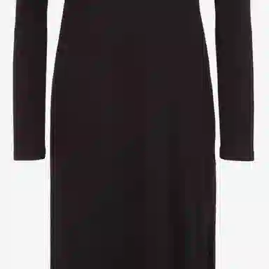 Armani Exchange FW23 Logo Dress Black