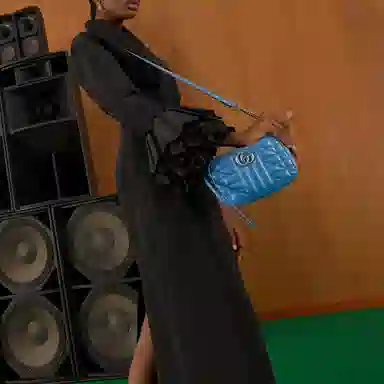 Gucci GG Marmont Mini Blue