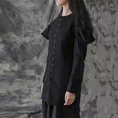Yohji Yamamoto FW19 Wool Jacket Black