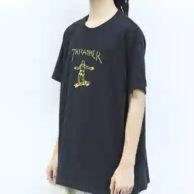 Thrasher Skate Player T-Shirt Black