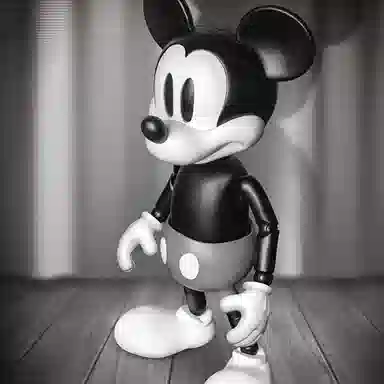 Beast Kingdom Classic Retro Mickey 1:9 Action Figure