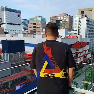 Palace x Jean-Charles de Castelbajac Black T-Shirt