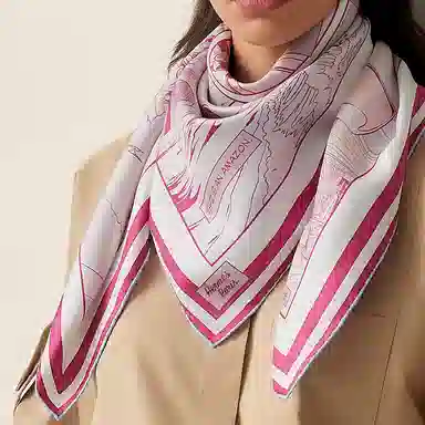 Hermes WOW 90cm Scarf