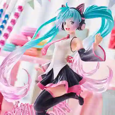 TAITO vocaloid 2021 happy cat ver. 23cm