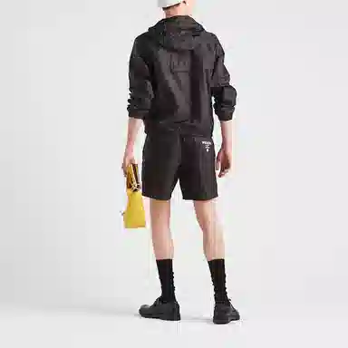 Prada FW22 Hooded Jacket Black