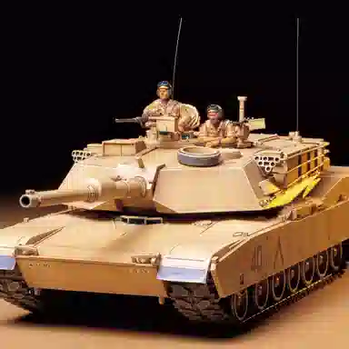Tamiya 135 SCALE M1A1 ABRAMS 120mm GUN MAIN BATTLE TANK