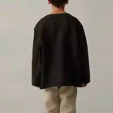 Fear of God Essentials SS22 Big E Sweater Iron Kids