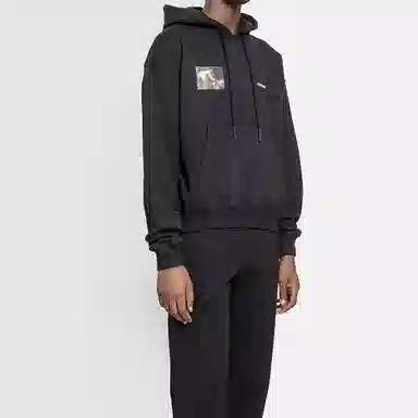 OFF-WHITE FW20 Caravaggio Hoodie Black