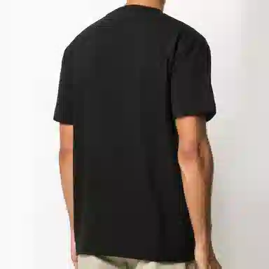 Palm Angels Gothic Logo T-Shirt Black