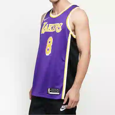 Nike NBA Los Angeles Lakers Kobe Bryant 8 Fan Jersey Purple