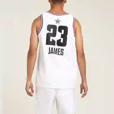Nike NBA 2019 All-Star Lakers Lebron James Jersey White