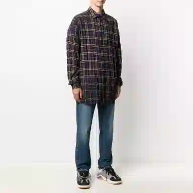 Palm Angels SS21 Logo Check Shirt