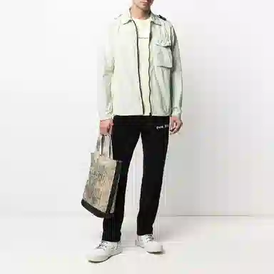Stone Island SS21 Light Green Jacket