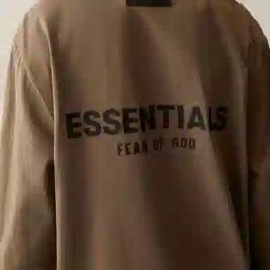 Fear of God Essentials SS21 Long Sleeve Tee Taupe