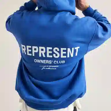 REPRESENT OwnersClub Hoodie Blue