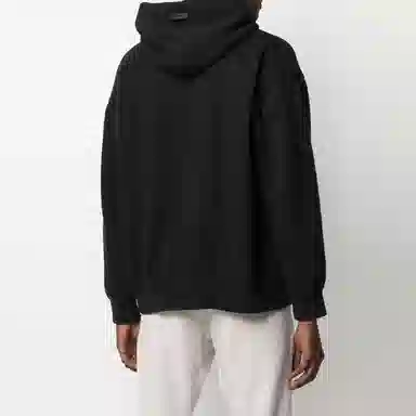 Fear of God Baseball Hoodie Black