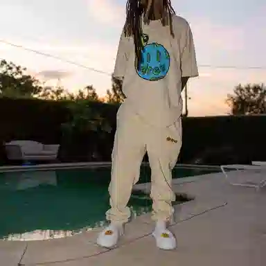 Drew House FW21 Allen The Alien Ss Tee Beige T