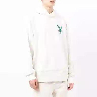 AMIRI x Playboy Logo Hoodie White