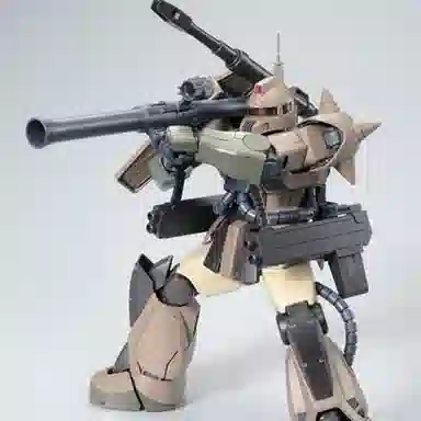 BANDAI MG 1100 UC MS-06K Unicorn Version 18cm