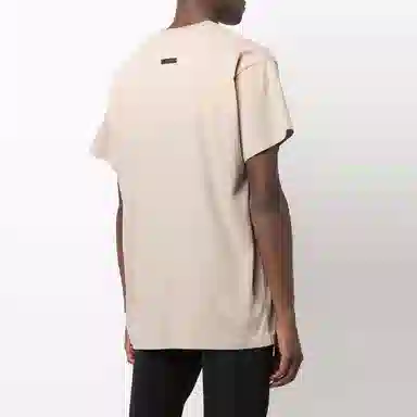 Fear of God Logo T-Shirt Oatmeal