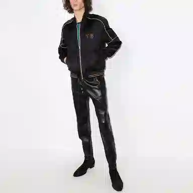 Saint Laurent Satin Zip Jacket