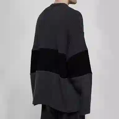 Balenciaga FW21 Logo Wool Sweater