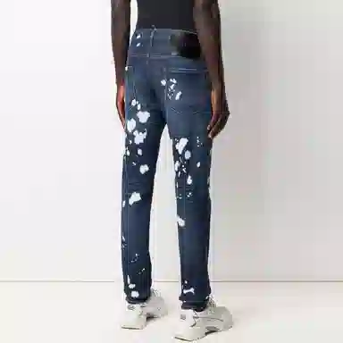 DSQUARED2 FW21 Straight Jeans Blue