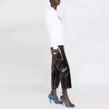 Balmain SS22 Logo Crewneck Sweatshirt White