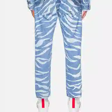 CLOT x Levis Tiger Print Jeans