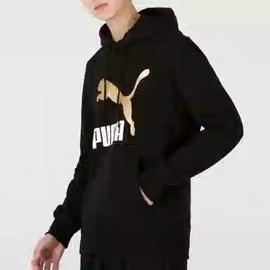 Puma Classics Metallic Logo Hoodie TR Logo