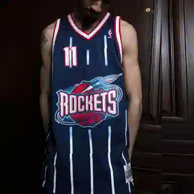 Mitchell & Ness Yao Ming Jersey Navy