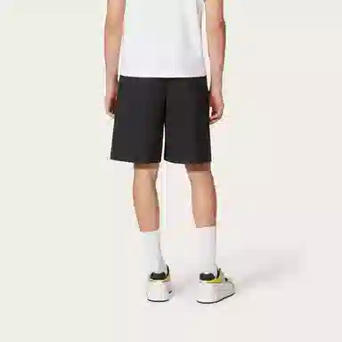Valentino Vltn Tag Black Bermuda Shorts