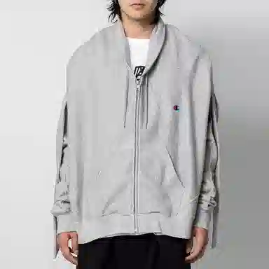 Champion SS22 x ANREALAGE Reverse Weave(R) Zip Hooded Sweatshirt