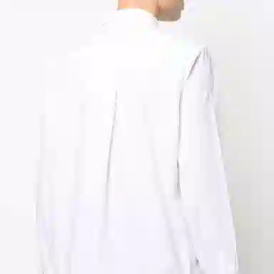 KENZO SS22 Printed Long Sleeve Shirt White