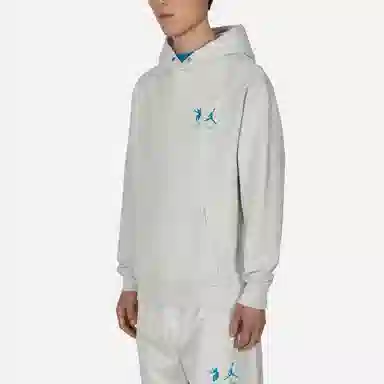 Jordan x Union "Future Is Now" Hoodie Grey