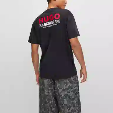 HUGO BOSS x BAPE BLACK SS22 LogoT