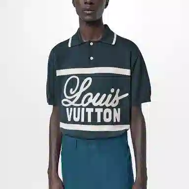 Louis Vuitton FW22 Polo Blue