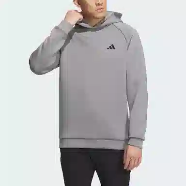 adidas 3d Deboss Spacer Sleeve Hoodie Logo